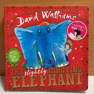 The Slightly Annoying Elephant Board Book by David Walliams